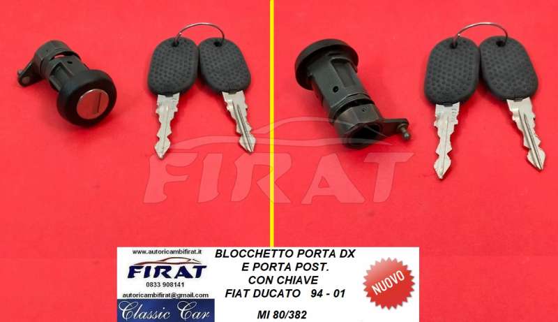 BLOCCHETTO PORTA FIAT DUCATO 94-01 DX C/C (80/382)
